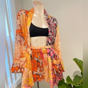 ✨SOLD✨Kimono & shorts set